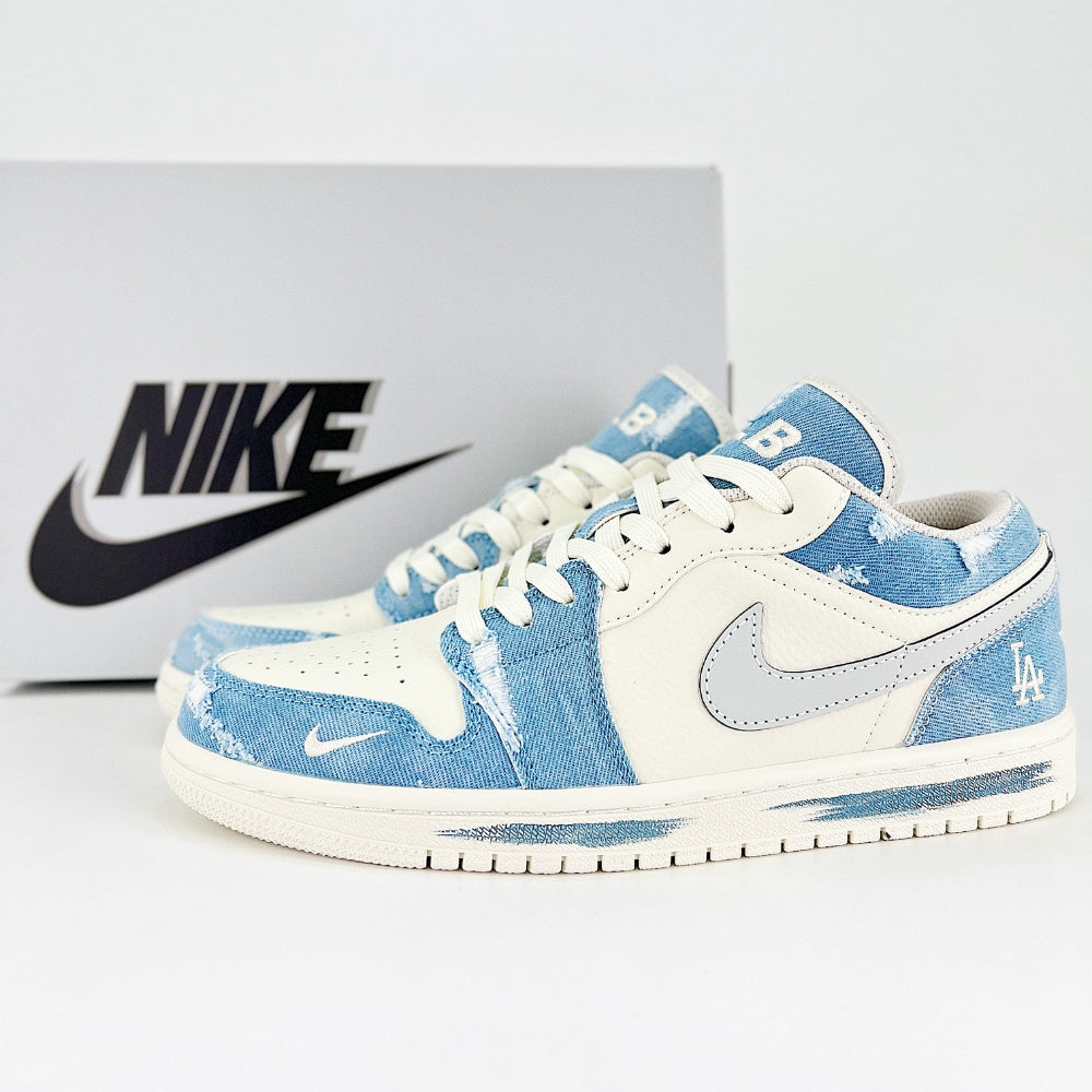 Air Jordan 1 Low x LA Dodgers OG SP White Blue