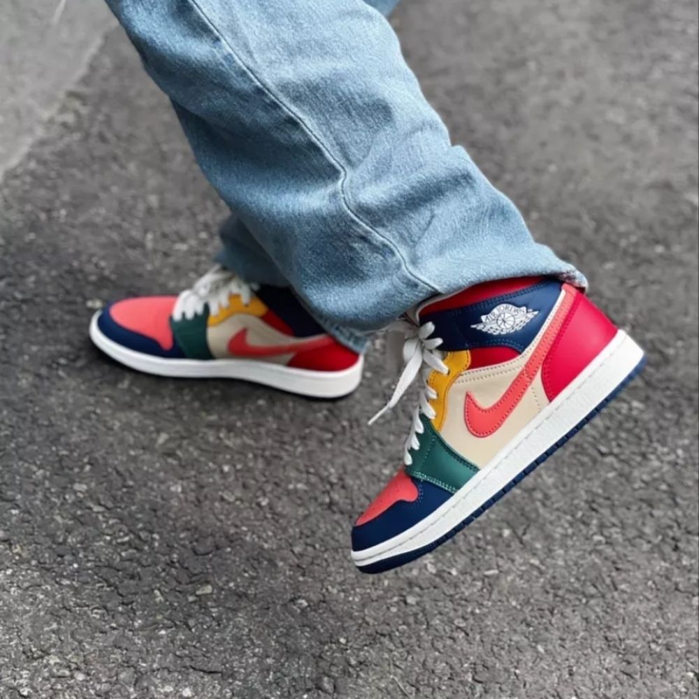 Air Jordan 1 Mid SE Multi-Color