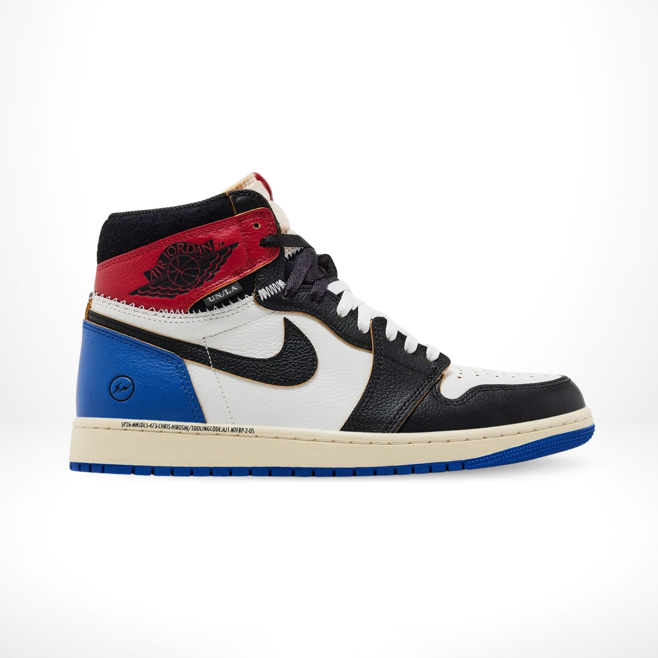 Air Jordan 1 Retro High OG x Fragment Design x Union LA Varsity Red